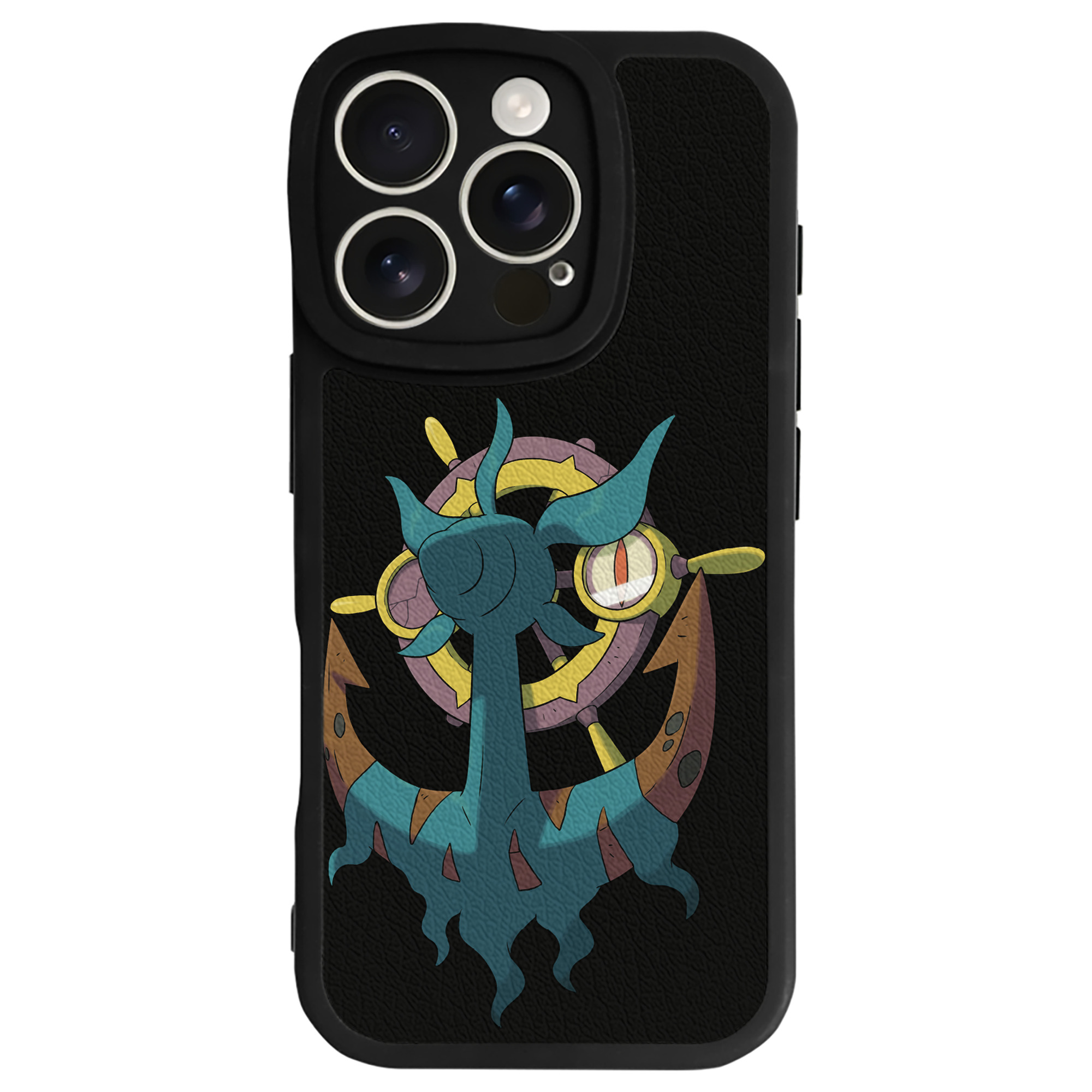 （画像用） ポケットモンスター Pokémon 【iPhone 16シリーズ対応】シリコンスマホケース（レザー調） 材質：シリコン